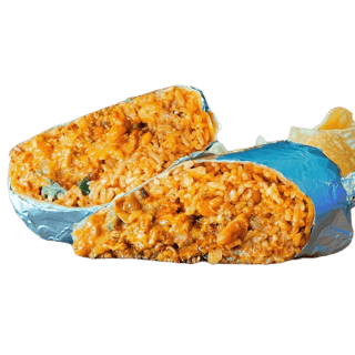 Hot'N'Heavy Burrito | Jerk Chicken, Ground Beef, Bacon & Spicy